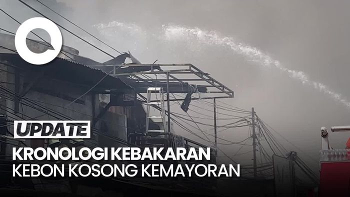 Video Ketua RW Ceritakan Kronologi Kebakaran di Kebon Kosong Kemayoran