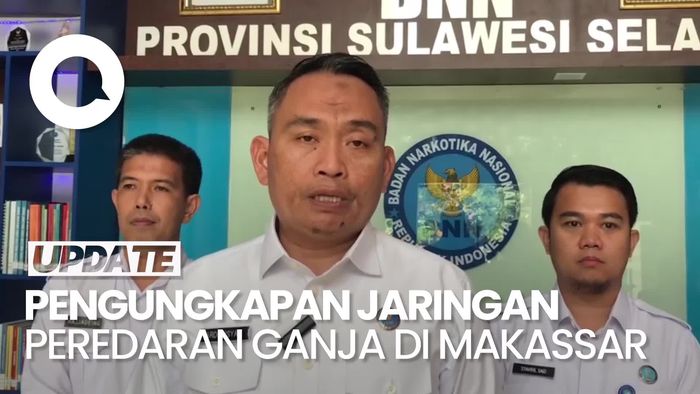 Video: Terbongkarnya Jaringan Pengedar Ganja di Makassar, 3 Orang Ditangkap
