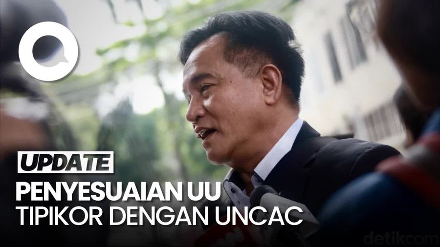 Video: Yusril Sebut Penyesuaian UU Tipikor dengan UNCAC Harus Dipercepat