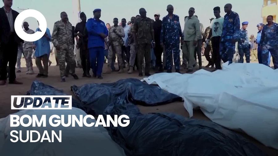 Video: Serangan Bom-Penembakan di Sudan Tewaskan 127 Orang