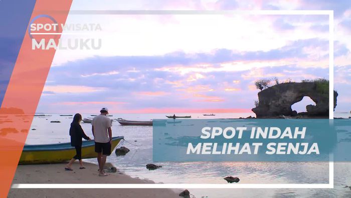Menyaksikan Keindahan Senja dari Spot Terbaik di Pulau Batlosa, Maluku