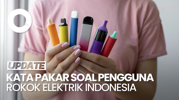 Video: Pakar Sebut RI Peringkat 1 Pengguna Rokok Elektrik di Asia Tenggara 