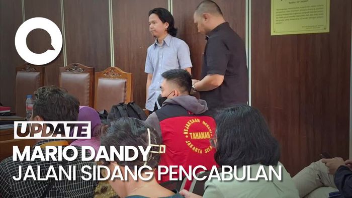 Video: Mario Dandy Jalani Sidang Kasus Pencabulan ke Mantan Pacar
