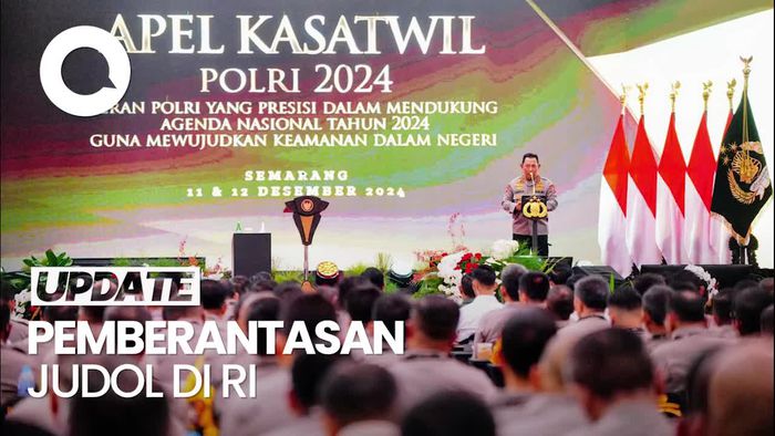 Video: Kapolri Lapor Capaian Pemberantasan Judol ke Prabowo