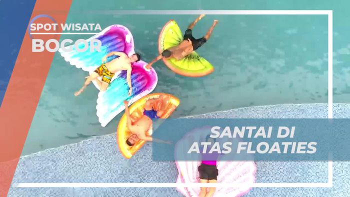 Bersantai dan Berenang di Floaties Kolam Renang Bogor