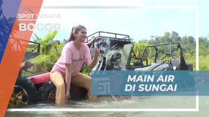 Serunya Bermain Air di Sungai Bogor