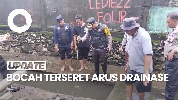 Video: Bocah di Makassar Tewas Terseret Arus Drainase saat Bermain