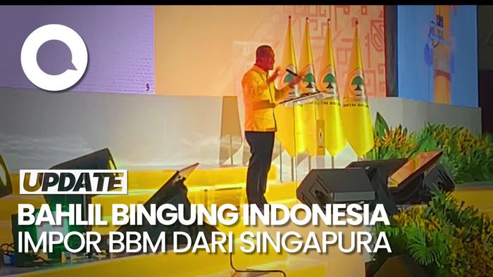 Video: BBM RI 60% Impor dari Singapura, Bahlil Geleng-geleng Kepala