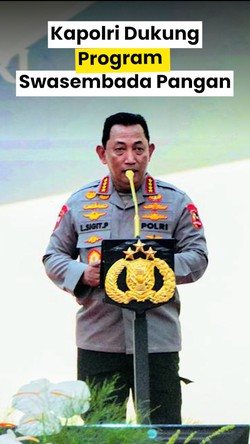 Video: Kapolri Sediakan 13.417 Hektar Lahan untuk Dukung Swasembada Pangan