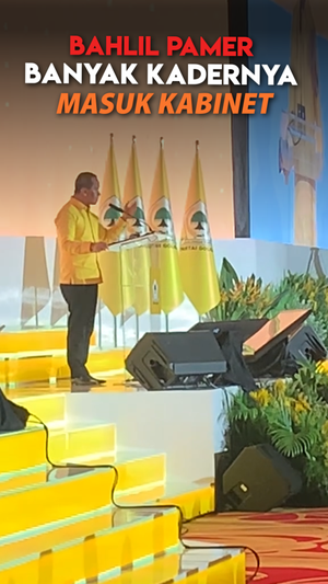Video Bahlil Pamer 8 Kader Golkar Masuk Kabinet, Bandingkan Era Ical-JK