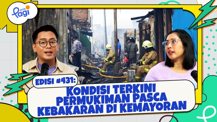 Kondisi Terkini Permukiman Pasca Kebakaran di Kemayoran