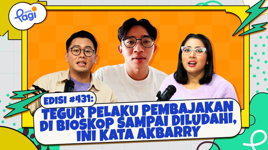 Tegur Pelaku Pembajakan di Bioskop sampai Diludahi, Ini Kata Akbarry