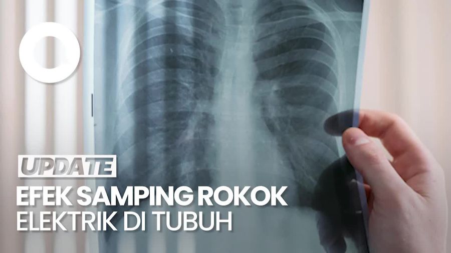Video Dampak Nge-vape di Tubuh: Risiko Bronkitis hingga Kanker Paru