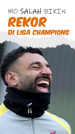 Video Mo Salah, Pahlawan Kemenangan Liverpool-Bikin Rekor di Liga Champions