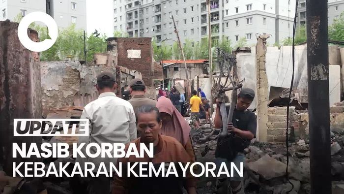 Video Pilu Korban Kebakaran di Kemayoran: Cuma Nyawa yang Diselamatkan