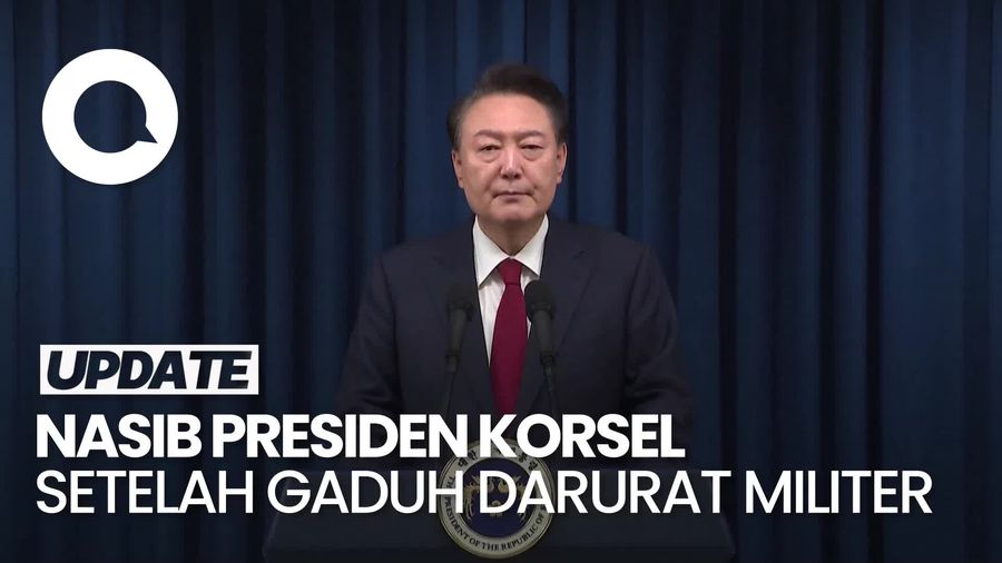 Video: Nasib Presiden Korsel, Umumkan Darurat Militer Berujung Jadi Tersangka