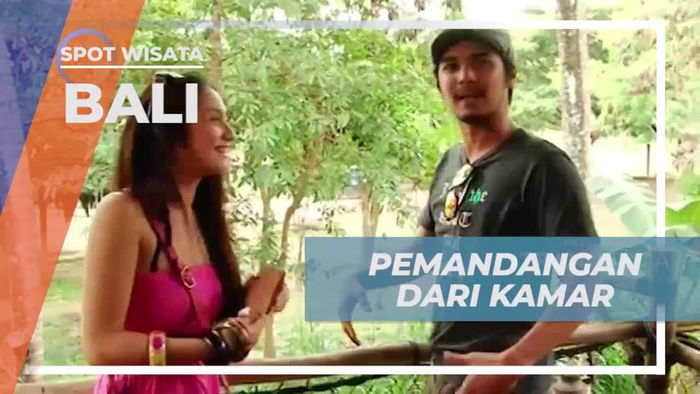 Menikmati Pemandangan Eksotis dari Kamar Hotel Afrika di Gianyar, Bali
