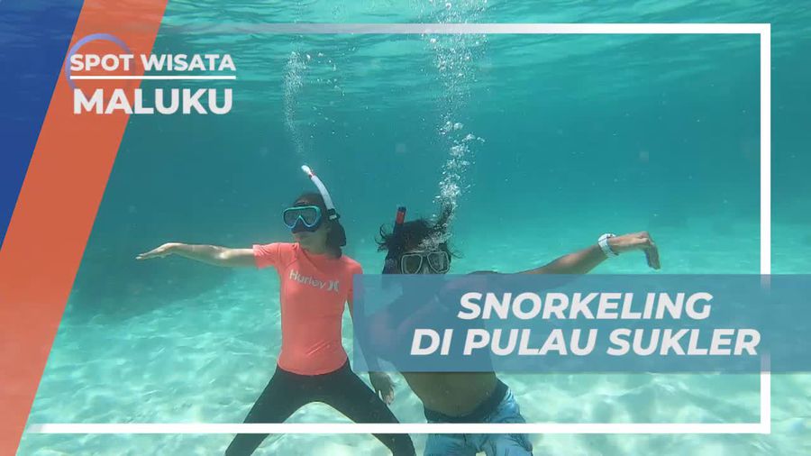 Snorkeling di Perairan Jernih Pulau Sukler, Maluku