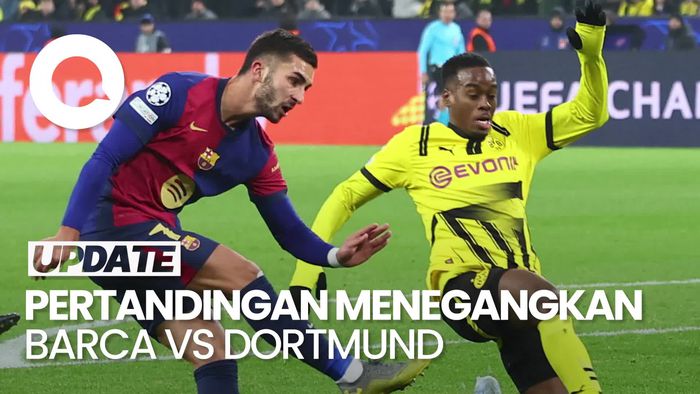 Video: Drama 5 Gol Barcelona Vs Dortmund, Los Cules Menang 3-2