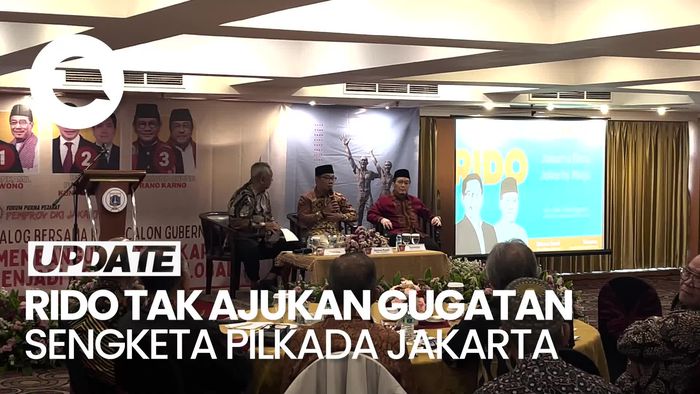 Video: Pendaftaran Sengketa Pilkada Jakarta di MK Ditutup, Tak Ada Gugatan dari RIDO