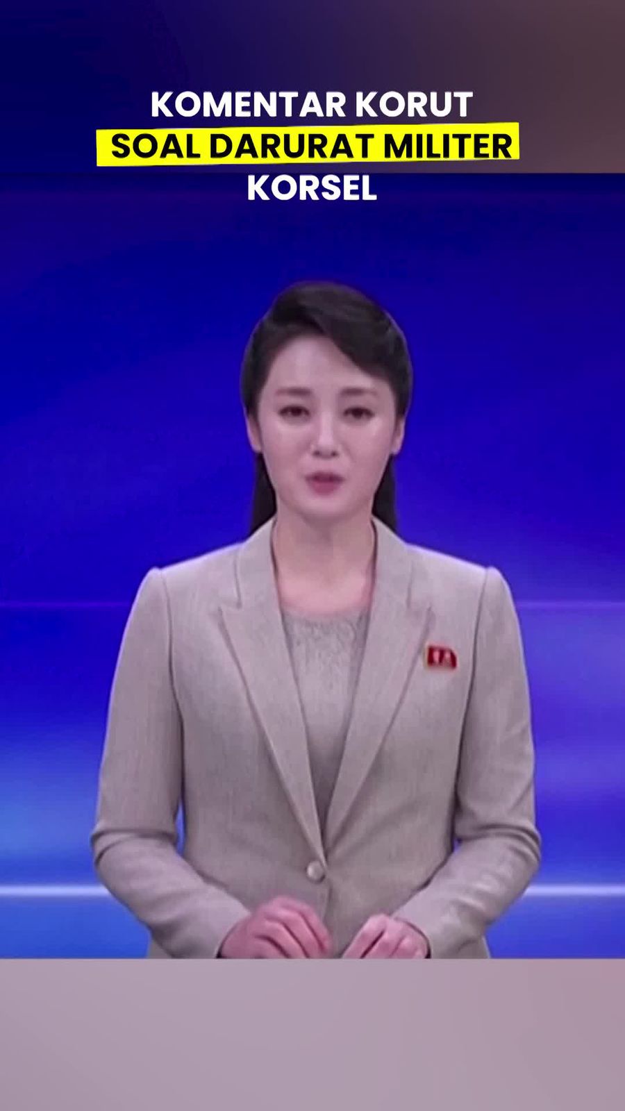 Video: Korut Komentari Drama Darurat Militer Korsel, Sebut Presiden Yoon Boneka