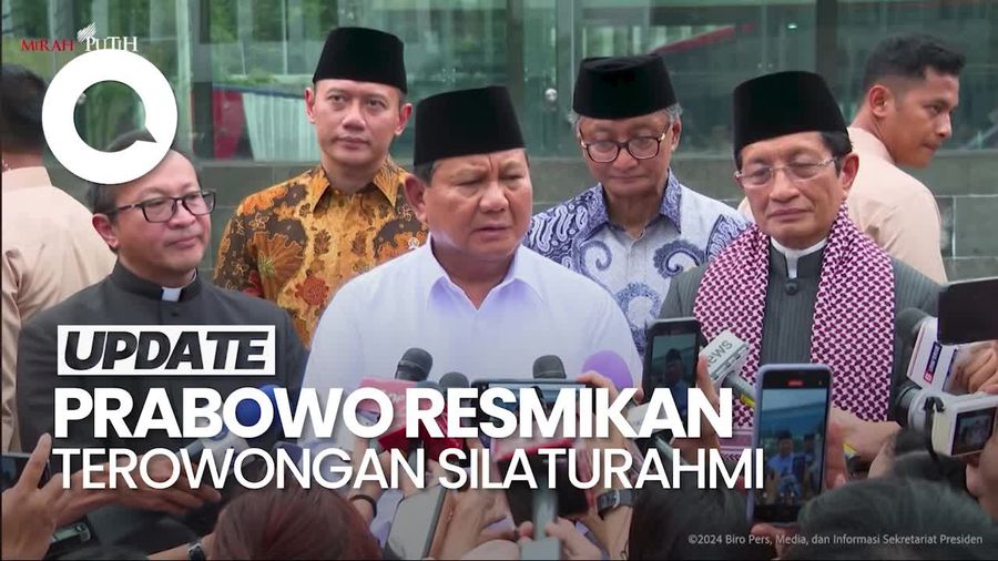 Video Prabowo soal Terowongan Silaturahmi: Simbol Kerukunan Umat Beragama