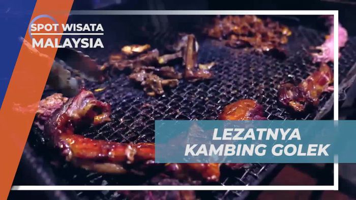 Menikmati Lezatnya Kambing Golek di Jalan Alor, Kuala Lumpur
