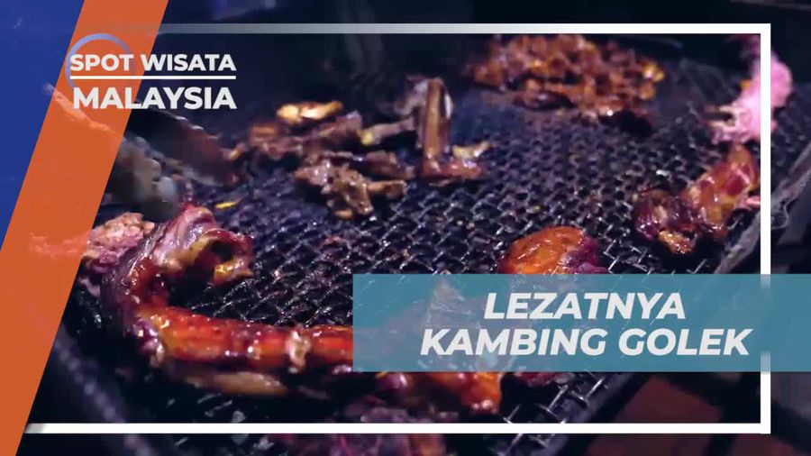 Menikmati Lezatnya Kambing Golek di Jalan Alor, Kuala Lumpur