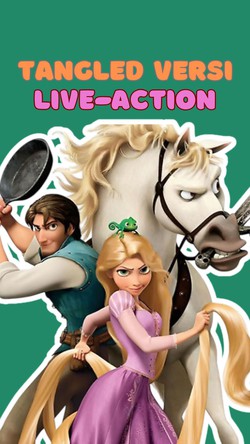 Video: Disney Bakal Bikin Live-Action Film Rapunzel Tangled