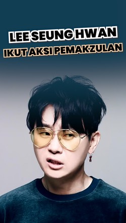 Video: Lee Seung Hwan Bakal Tampil di Aksi Pemakzulan Yoon Suk Yeol