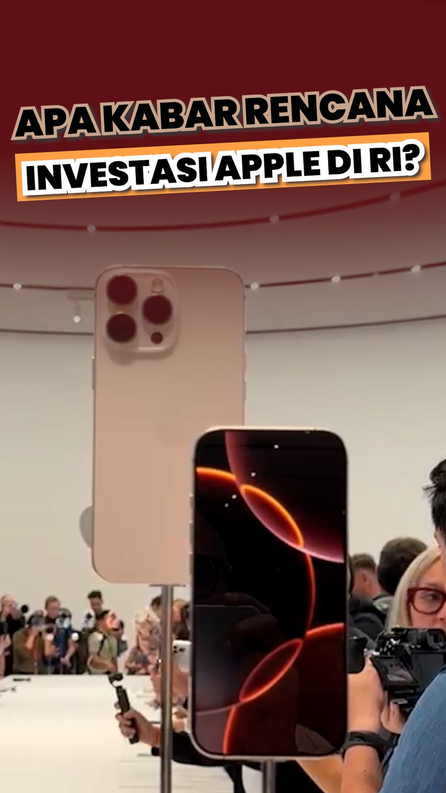 Video Update Menteri Rosan soal Komitmen Apple Bangun Pabrik di RI