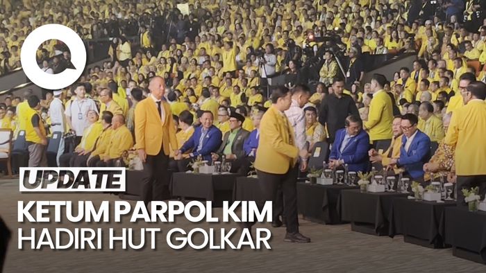 Video: Cak Imin, AHY hingga Zulhas Hadiri HUT ke-60 Golkar