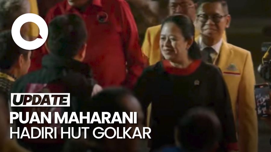 Video: Puan Maharani Hadiri HUT ke-60 Partai Golkar