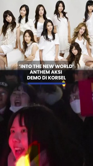 Video: Into the New World SNSD Jadi Lagu Protes ke Presiden Korea Selatan