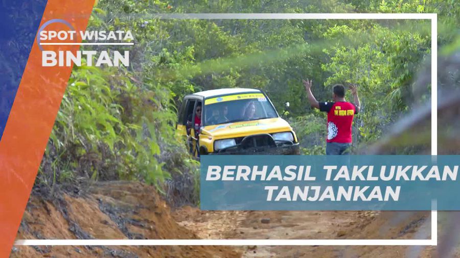 Berhasil Menaklukkan Tanjakan Terjal dalam Petualangan Off Road, Bintan