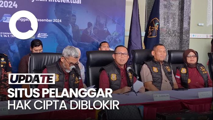 Video: Pemblokiran 414 Situs Pelanggar Hak Cipta oleh DJKI-Komdigi