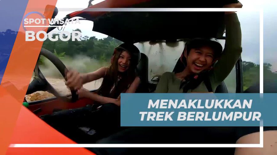 Menaklukkan Trek Berlumpur di Jeep Station, Bogor