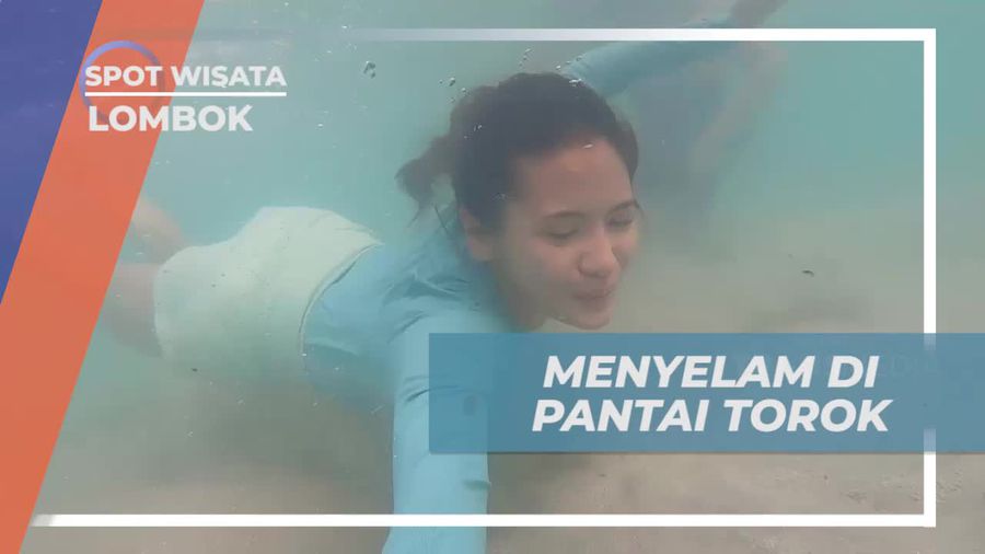Menyelam di Pantai Torok Lombok dan Menikmati Kejernihan Air Lautnya