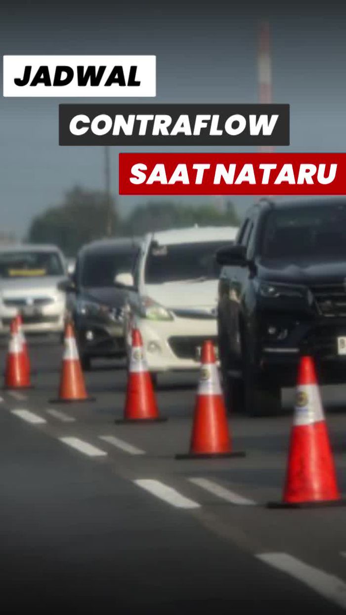 Video: Kemenhub Bocorkan Perkiraan Jadwal Contraflow Saat Nataru