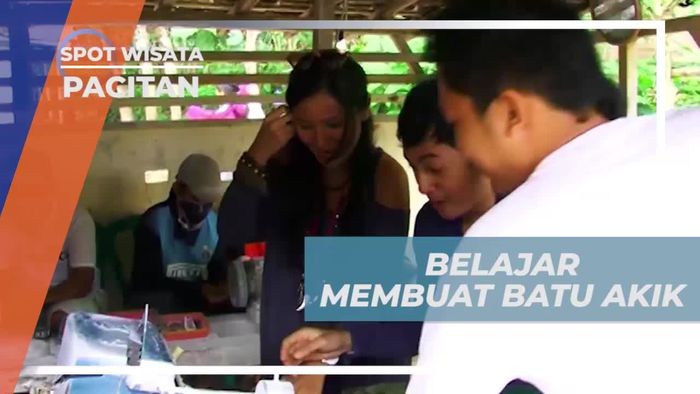 Belajar Membuat Batu Akik di Desa Sukodono, Pacitan