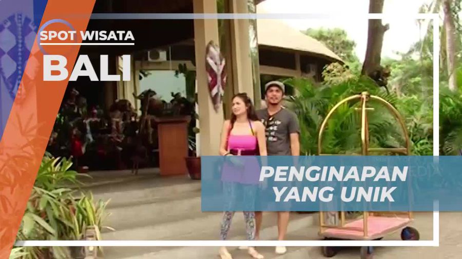 Menginap di Hotel Unik Bernuansa Afrika di Gianyar, Bali
