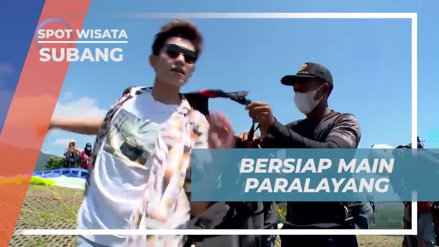 Bersiap Menguji Adrenalin dengan Paralayang di Bukit Santiong, Subang