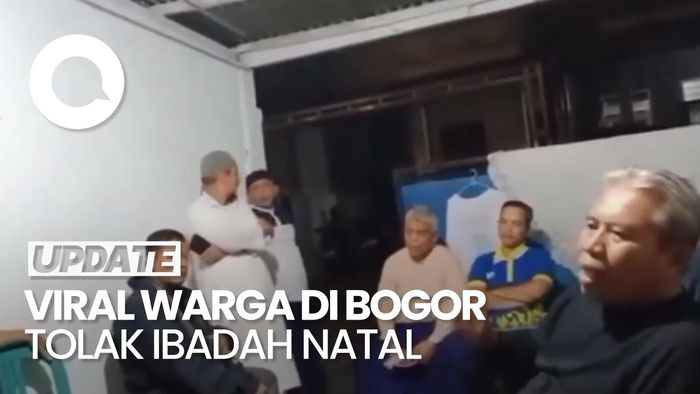 Video: Penjelasan Polisi soal Viral Warga di Perumahan Bogor Tolak Ibadah Natal