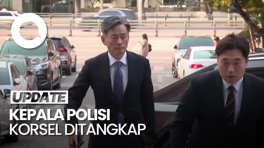 Video: Buntut Darurat Militer, Kepala Polisi Korsel Ditangkap!