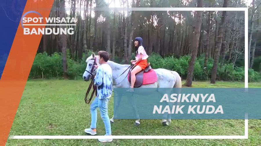 Berkuda Menikmati Keindahan Alam di Jungle Milk, Bandung