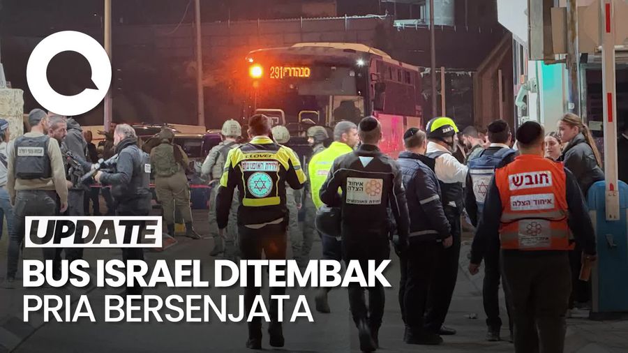 Video: Bus Israel Ditembaki Pria Bersenjata, Seorang Bocah Tewas