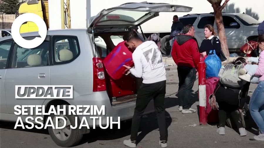 Video: Momen Pengungsi Suriah Ramai-ramai Kembali Setelah Rezim Assad Tumbang