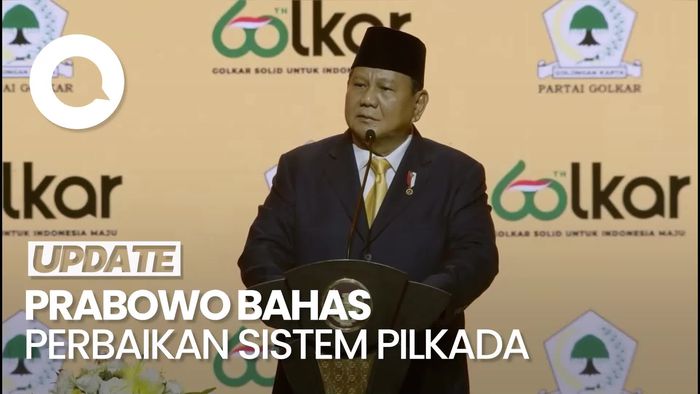 Video: Prabowo Setuju Perbaikan Sistem Pilkada, Contohkan Negara Tetangga