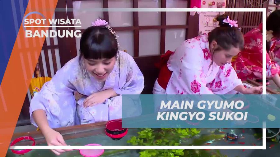 Menangkap Ikan dengan Permainan Gyomo Kingyo Sukoi di Bandung