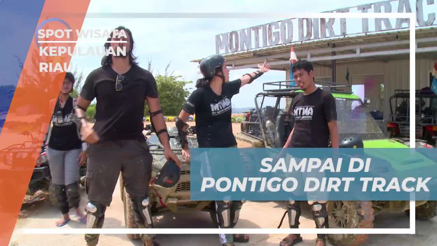 Mencapai Titik Terakhir di Pontigo Dirt Track, Kepulauan Riau